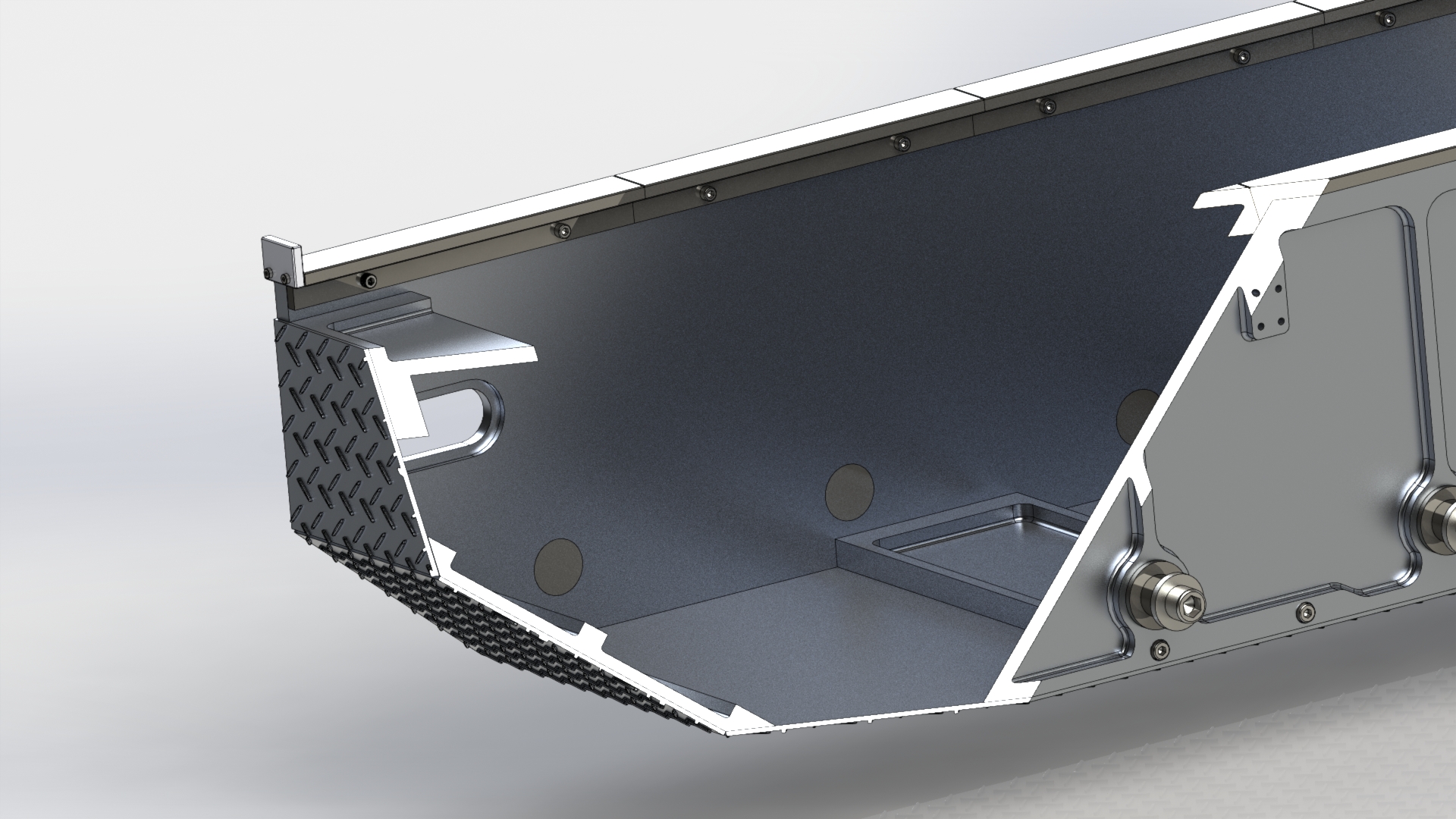 自动翻斗履带车